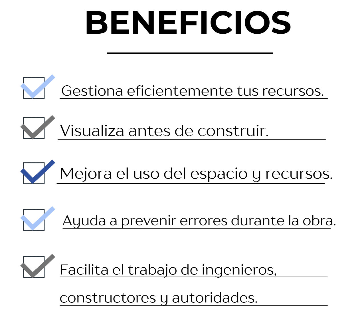 Beneficios de un proyecto arquitect{onico 